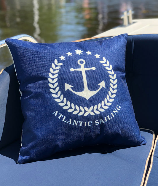 Bootkussen - Atlantic - 45x45 - royal blauw