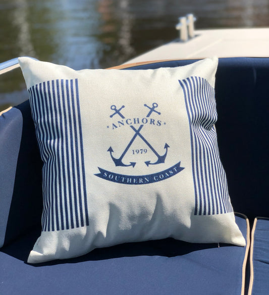 Bootkussen - Monaco - 45x45 - royal blauw